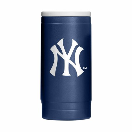 LOGO BRANDS New York Yankees Flipside Powder Coat Slim Can Coolie 520-S12PC-34